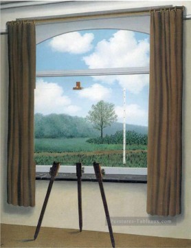  magritte - la condition humaine 1933 René Magritte